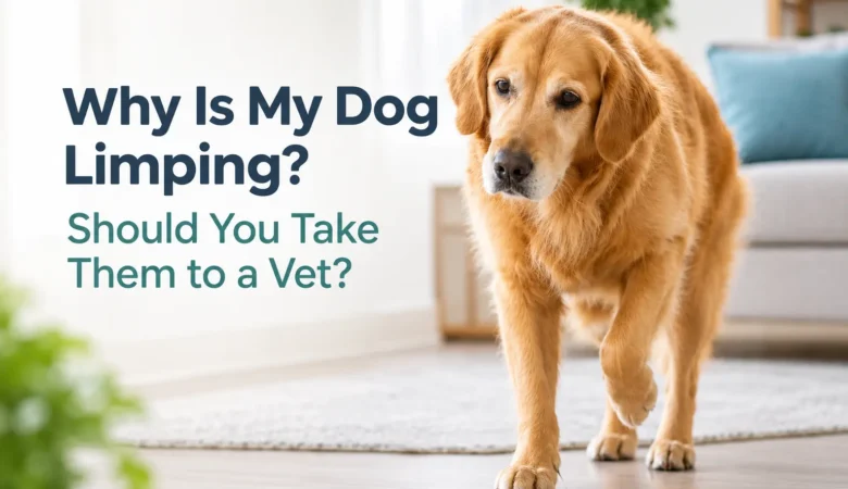 Why Is My Dog Limping? Should You Take Them to a Vet?
